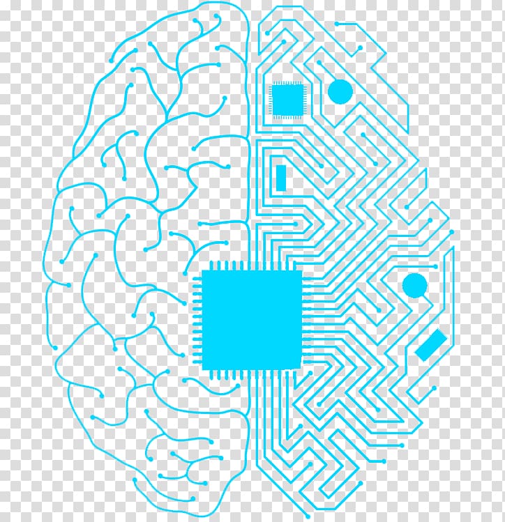 teal brain circuit illustration, Brain Machine learning Artificial intelligence Deep learning Computer Science, Brain transparent background PNG clipart