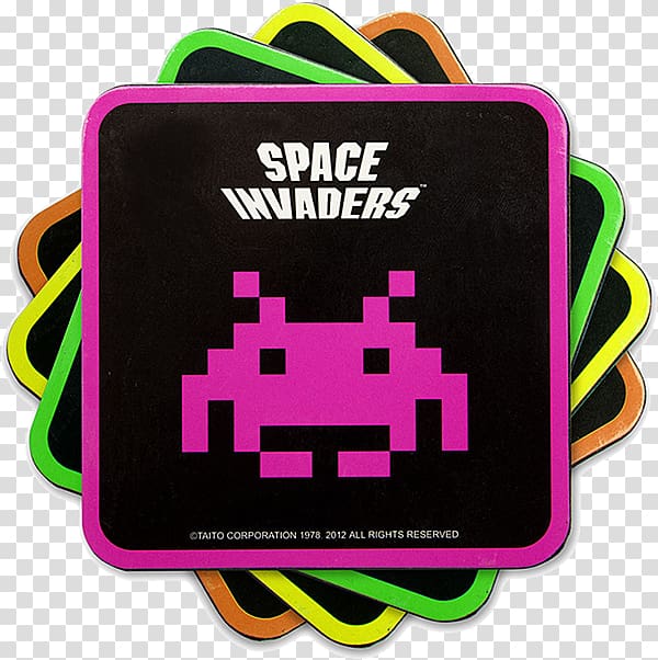 Space Invaders Video Games Taito Arcade game Retrogaming, mystery prize transparent background PNG clipart