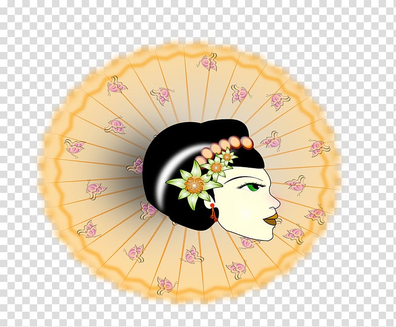 Geisha Drawing , Chinese Traditional Culture transparent background PNG clipart