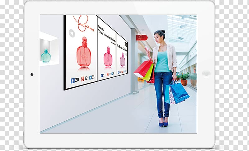 Retail Digital Signs Internet of Things Technology Advertising, Digital Signage transparent background PNG clipart