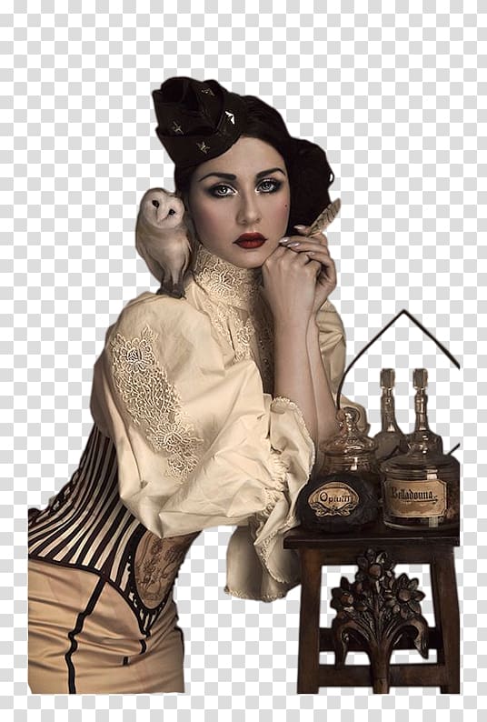 Steampunk Woman 18 February Animal, others transparent background PNG clipart