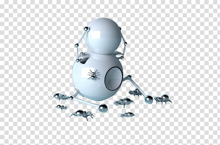 Robot Designer Illustration, Creative Technology Robot transparent background PNG clipart