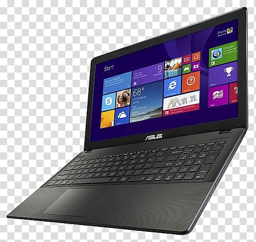 Laptop Asus Intel Core Notebook X551 Celeron, Laptop side transparent background PNG clipart