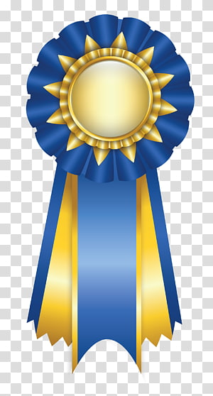 Blue ribbon Award Prize , Grand Prize transparent background PNG ...