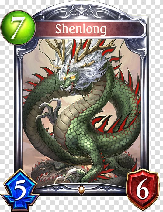 Shadowverse カード European dragon Collectible card game, Shenlong transparent background PNG clipart
