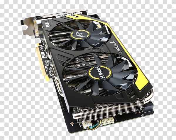 Graphics Cards & Video Adapters GDDR5 SDRAM AMD Radeon Rx 200 series PCI Express, global hawk transparent background PNG clipart