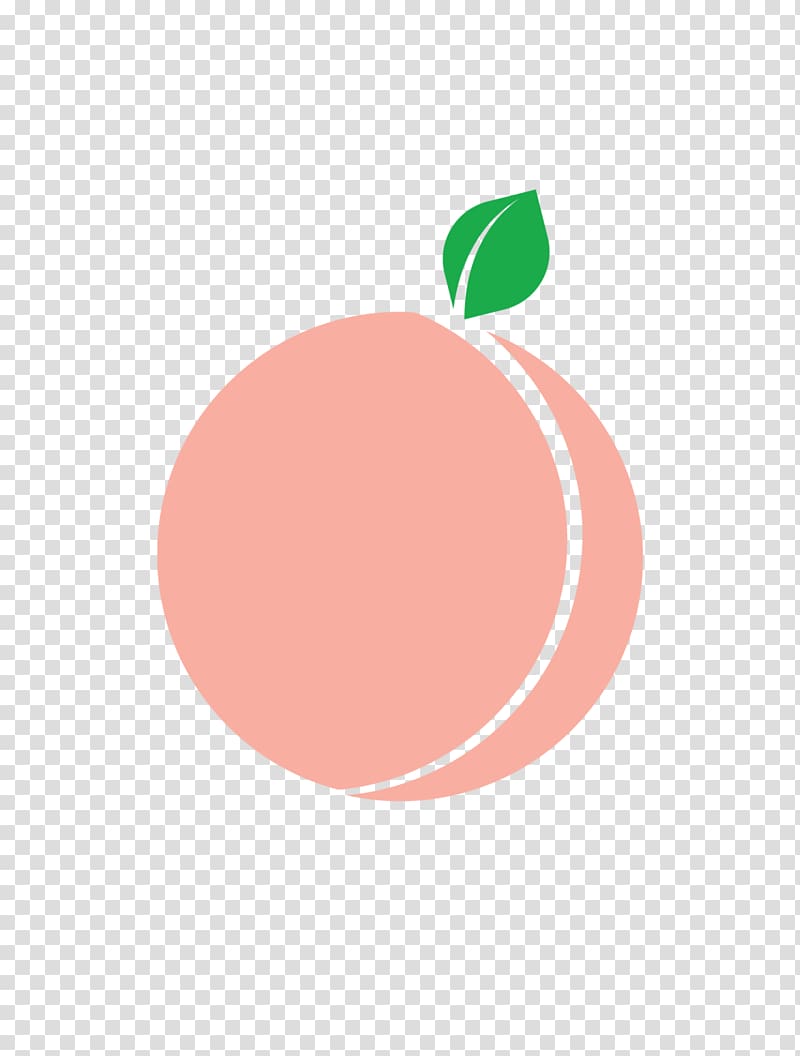 Chicago Peach Queer Logo, celebrate transparent background PNG clipart