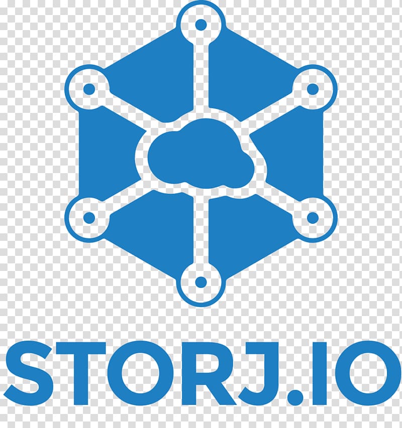 STORJ Cryptocurrency Cloud storage Blockchain Cloud computing, Share transparent background PNG clipart