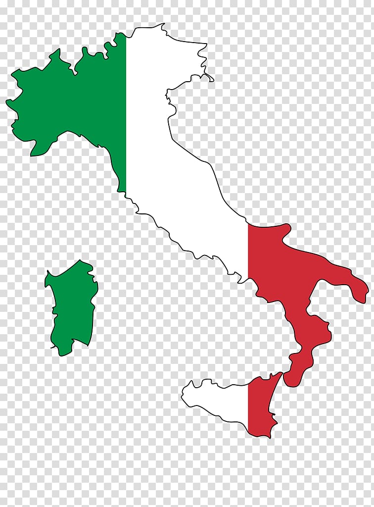 Flag of Italy Italian and Swiss expedition Blank map, italy transparent background PNG clipart