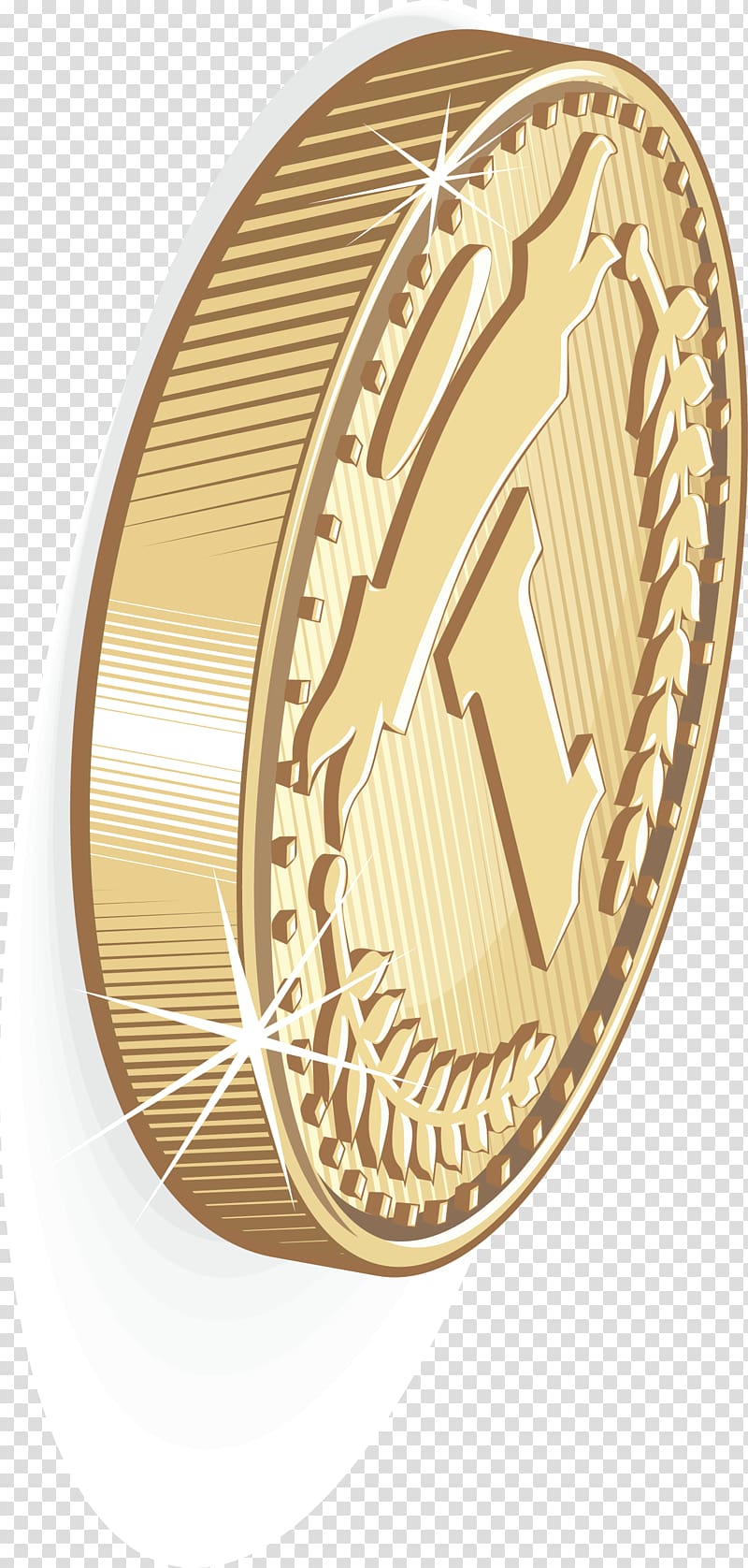 Coin Gold Metal Money, Metal dollar coin element transparent background PNG clipart