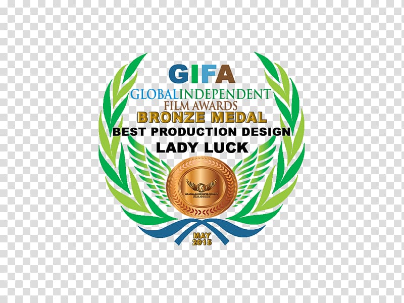 Global Independent Film Awards Film festival Logo Documentary film, lady luck transparent background PNG clipart