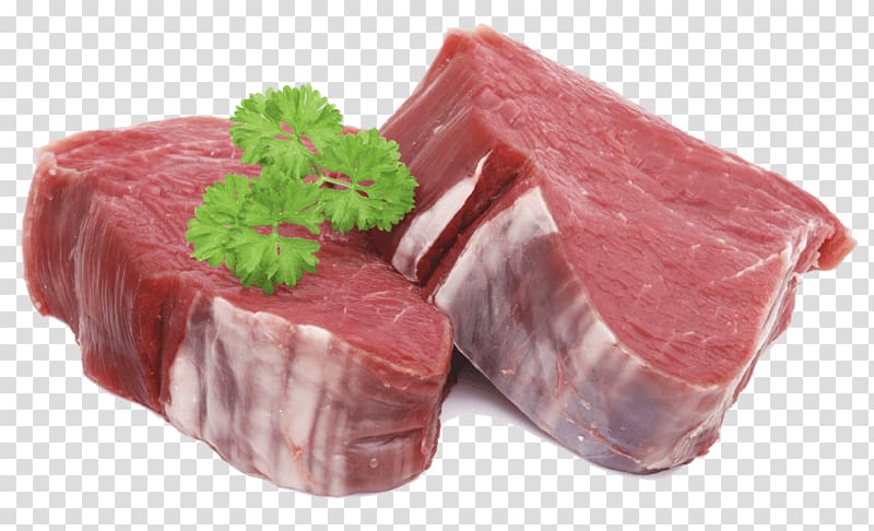 Meat Steak Beef Raw foodism, meat transparent background PNG clipart