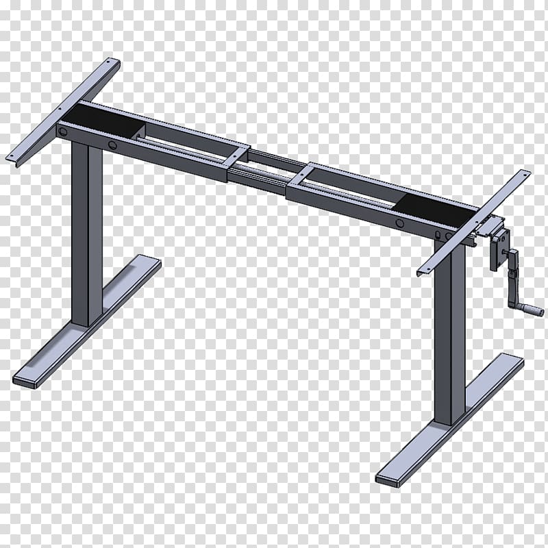 Standing desk Table Sit-stand desk, table transparent background PNG clipart