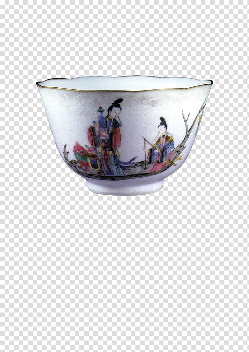 Tea Vase Chawan, real vintage teacup transparent background PNG clipart