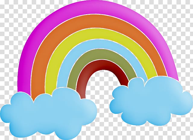 Rainbow Cartoon Drawing Animated film, arco-iris transparent background PNG clipart