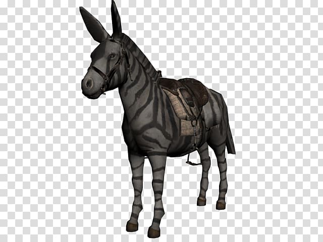 Mule Red Dead Redemption: Undead Nightmare Horse Donkey Stallion, horse transparent background PNG clipart
