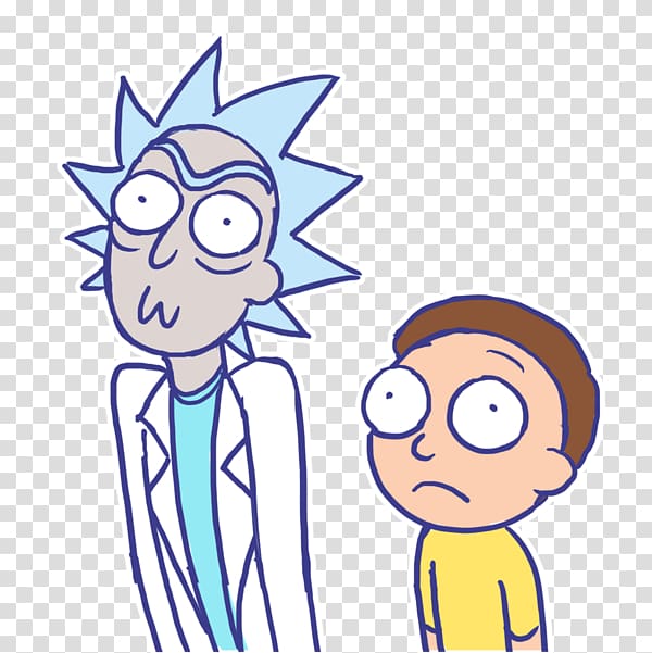 Rick and Morty with eyes wide open illustration, Discord JavaScript GitHub Application programming interface Python, Rick And Morty transparent background PNG clipart