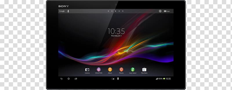 Sony Xperia Z3 Tablet Compact Sony Xperia Z2 tablet Sony Xperia Z4 Tablet Sony Xperia Tablet Z, Sony Tablet transparent background PNG clipart