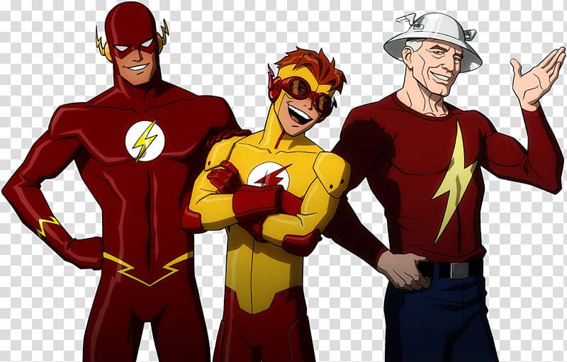 Wally West Kid Flash Justice League Bart Allen, Flash transparent background PNG clipart