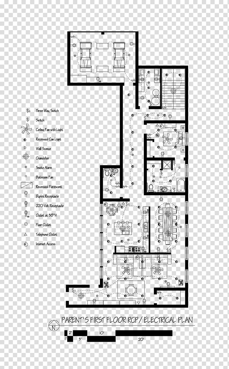 Floor plan Technical drawing Interior Design Services House plan, indoor floor plan transparent background PNG clipart