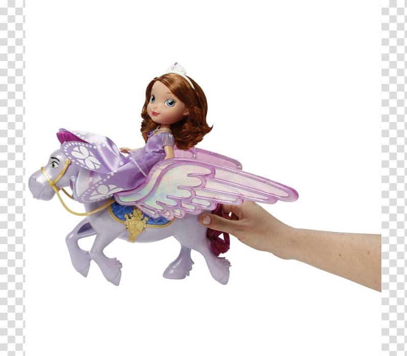 Doll Disney Sofia The First Portable Playset Toy Amazon.com Disney Sofia The First Princess Friends Figures Set Amber Hildegard, sofia transparent background PNG clipart