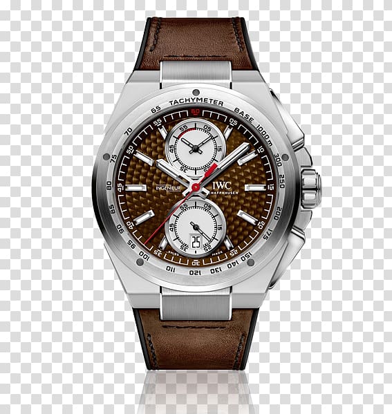 International Watch Company IWC Schaffhausen Museum Double chronograph, watch transparent background PNG clipart