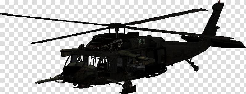Helicopter rotor Sikorsky UH-60 Black Hawk Fixed-wing aircraft, Black Hawk transparent background PNG clipart