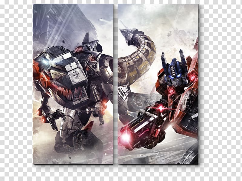 Transformers: Fall of Cybertron Transformers: War for Cybertron Grimlock Transformers: The Game Dinobots, Transformers Cybertron transparent background PNG clipart