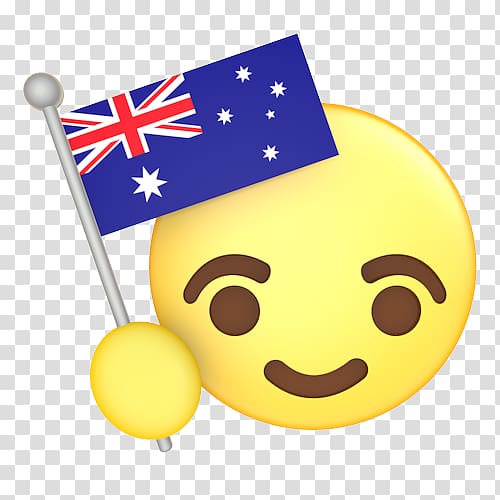 Emoji Flag of Australia Flag of the United States Flag of New Zealand, emoticons transparent background PNG clipart