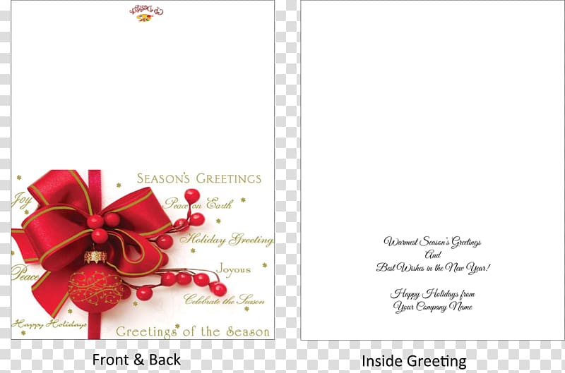 Greeting & Note Cards Christmas card Wedding invitation Holiday, creative invitation card transparent background PNG clipart