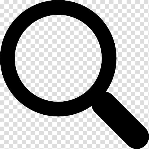 Magnifying glass Computer Icons Magnification, white lense transparent background PNG clipart