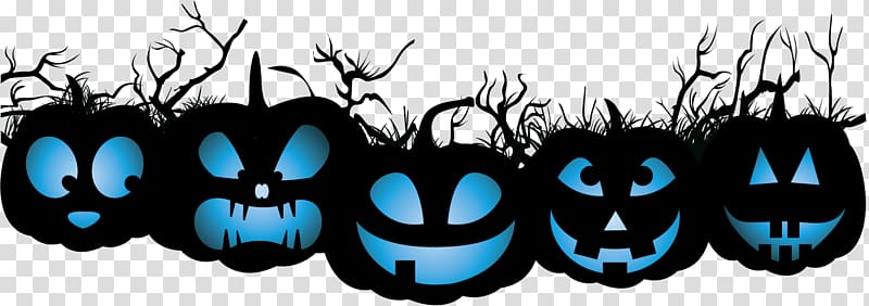 Halloween costume Pumpkin Jack-o'-lantern Party, Halloween pumpkin and tree branches transparent background PNG clipart