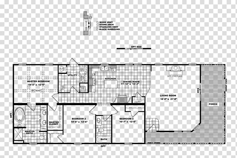 Floor plan House Manufactured housing Clayton Homes Prefabricated home, house transparent background PNG clipart