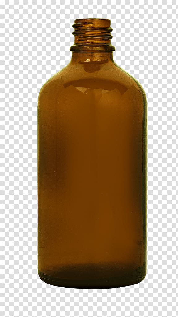 Glass bottle Caramel color Liquid, glass transparent background PNG clipart
