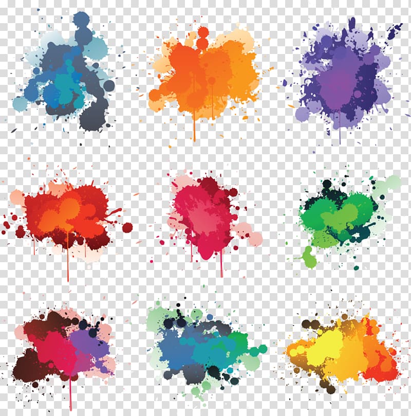 paint splatter , graphics Illustration Paint, paint transparent background PNG clipart