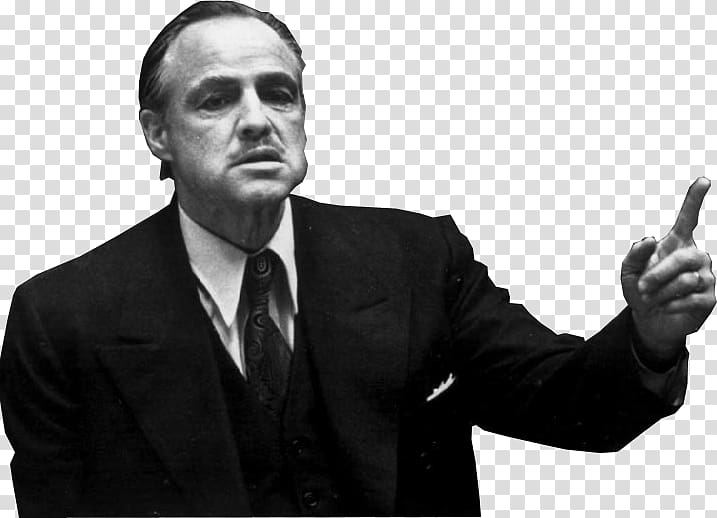 Marlon Brando The Godfather Vito Corleone Film Speak Softly Love, others transparent background PNG clipart
