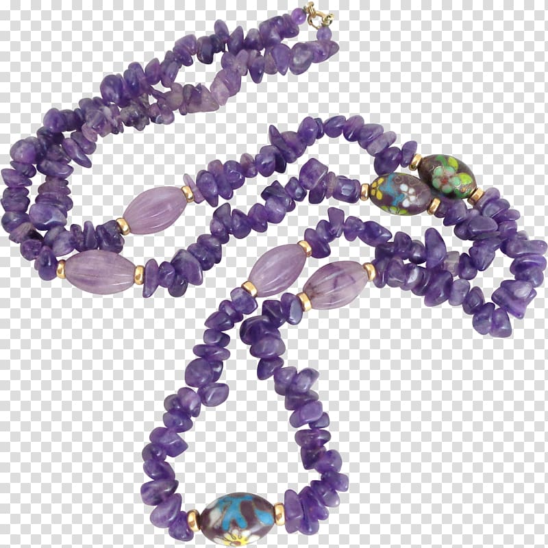 Necklace Bead Amethyst Jade Jewellery, necklace transparent background PNG clipart