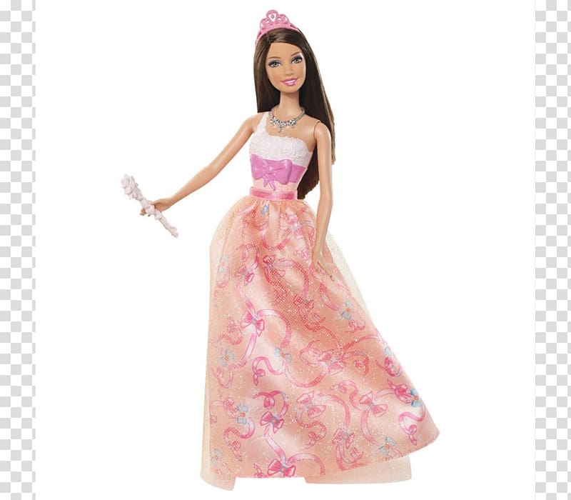 Barbie Teresa Doll Dress Toy, barbie transparent background PNG clipart