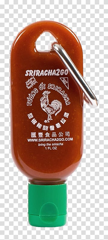 Sriracha sauce Hot Sauce Huy Fong Sriracha Sriracha Mini Keychain Combo Pack Chili sauce, sonia kashuk brushes transparent background PNG clipart