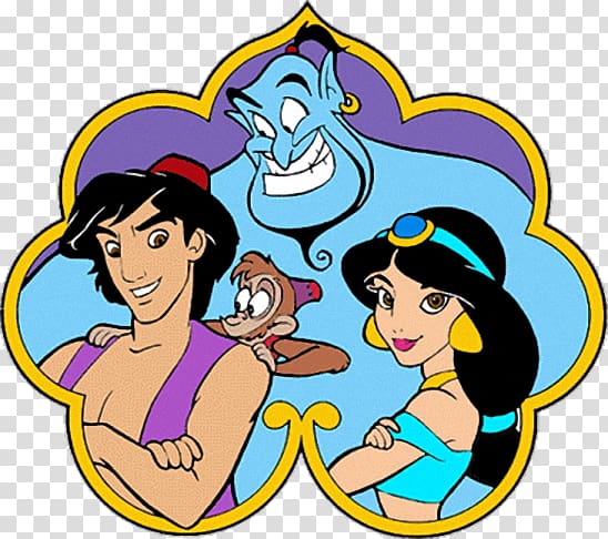 Aladdin character illustration, Jafar Iago Aladdin Genie Princess Jasmine,  aladdin transparent background PNG…