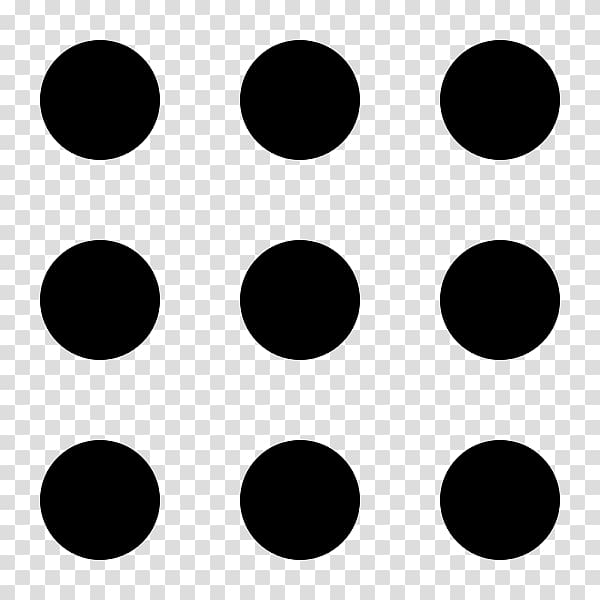 Computer Icons, black dots transparent background PNG clipart