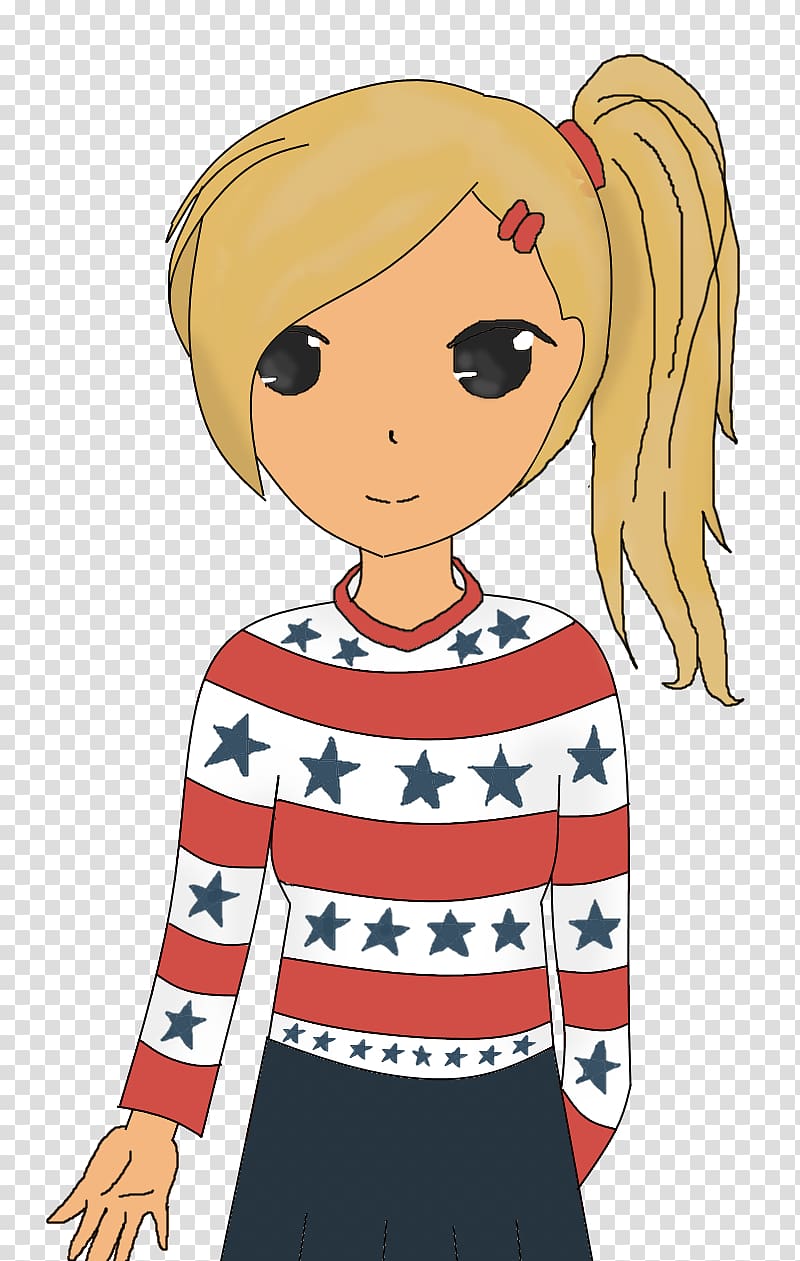 Hair Arm Face Forehead, stars and stripes transparent background PNG clipart