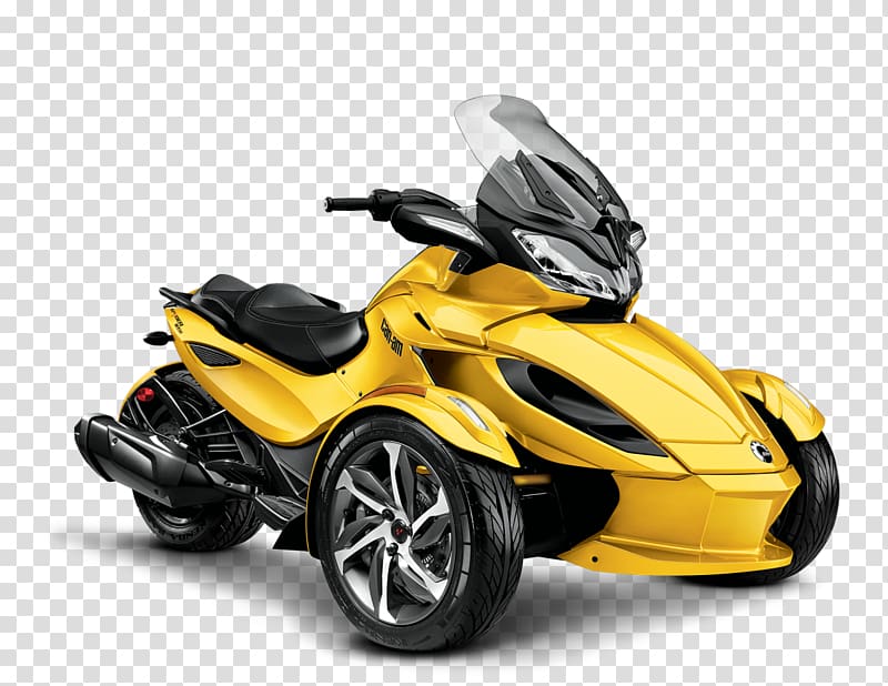 Car Scooter BRP Can-Am Spyder Roadster Can-Am motorcycles, car transparent background PNG clipart