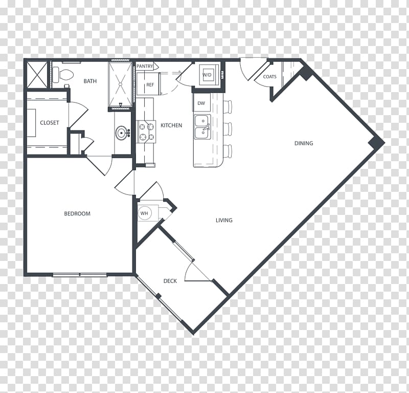 3D floor plan Asheville Exchange Apartment Homes, others transparent background PNG clipart