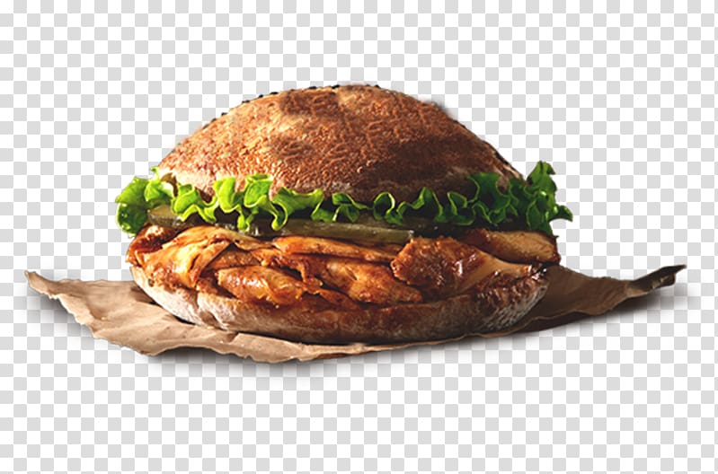 Doner kebab Salmon burger Breakfast sandwich Cheeseburger Hamburger, meat transparent background PNG clipart