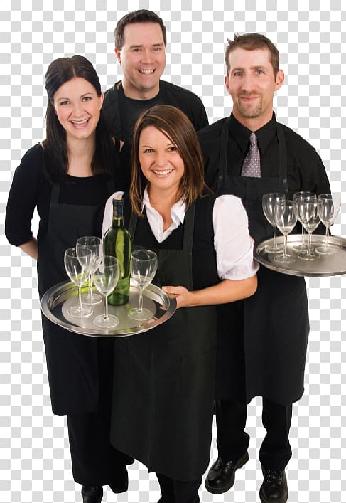 Waiter Bartender Job Catering Event management, positive youth transparent background PNG clipart