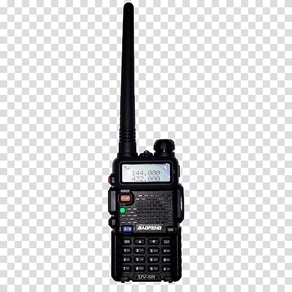 Two-way radio Walkie-talkie Transceiver Ultra high frequency Amateur radio, walkie transparent background PNG clipart