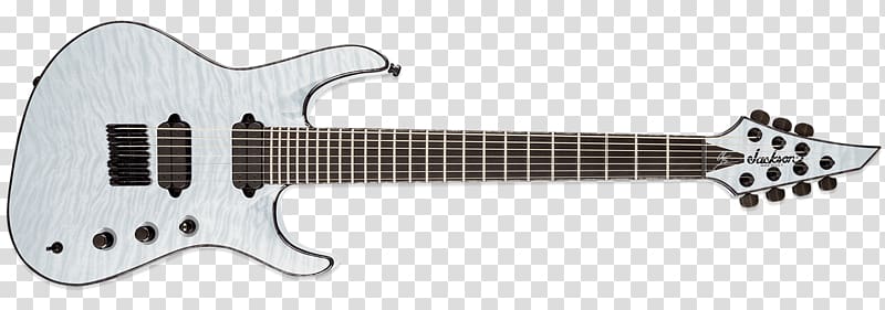 Electric guitar Jackson Guitars Jackson Soloist Seven-string guitar, electric guitar transparent background PNG clipart