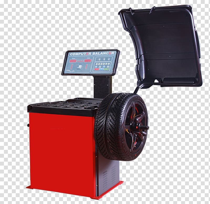 Car Tire balance Wheel Machine, car transparent background PNG clipart