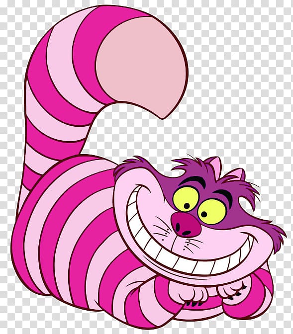 Cheshire Cat Alice\'s Adventures in Wonderland Alice in Wonderland, Cat transparent background PNG clipart